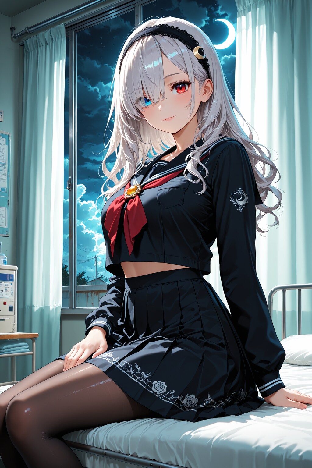 月詠瑠那と怪しげなオッドアイ