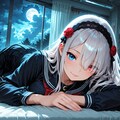 月詠瑠那と怪しげなオッドアイ 4枚目