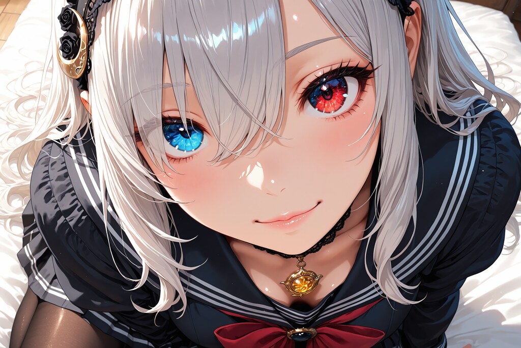 月詠瑠那と怪しげなオッドアイ