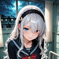 月詠瑠那と怪しげなオッドアイ 7枚目