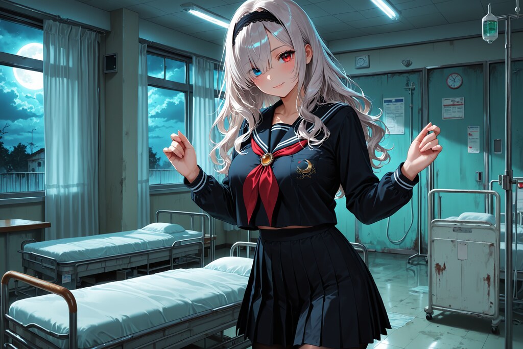 月詠瑠那と怪しげなオッドアイ