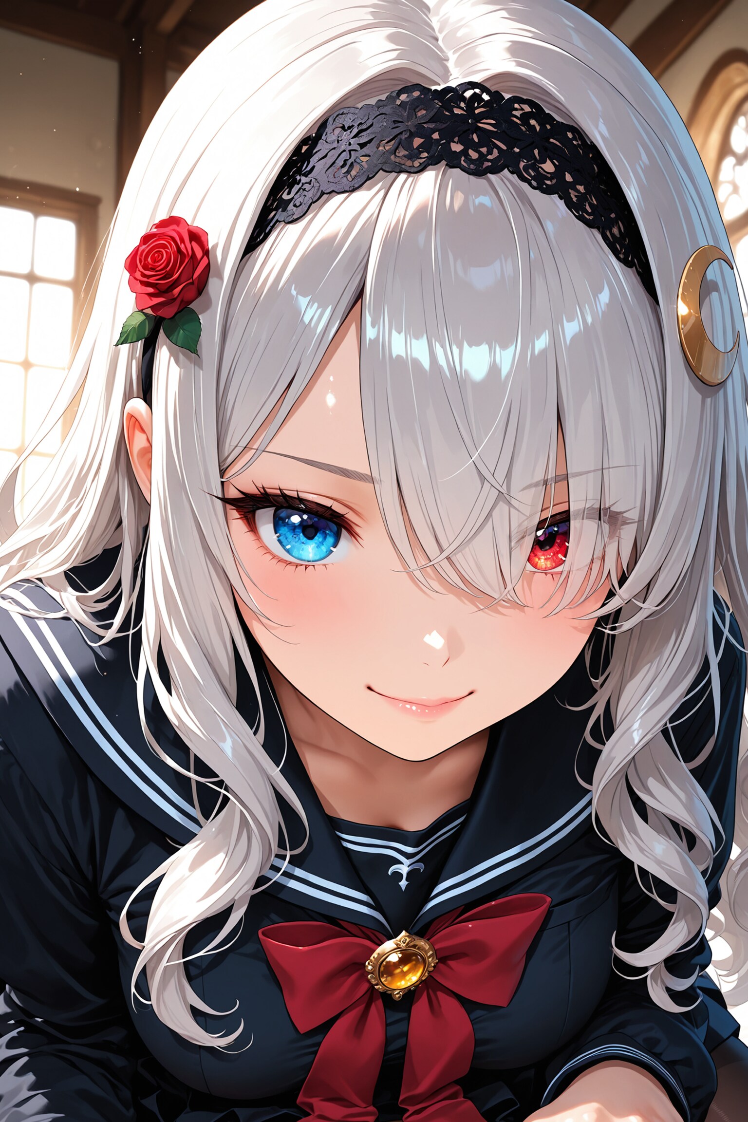 月詠瑠那と怪しげなオッドアイ