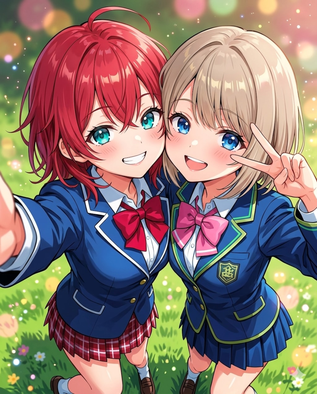 小鳥遊織ちゃんとちなつ