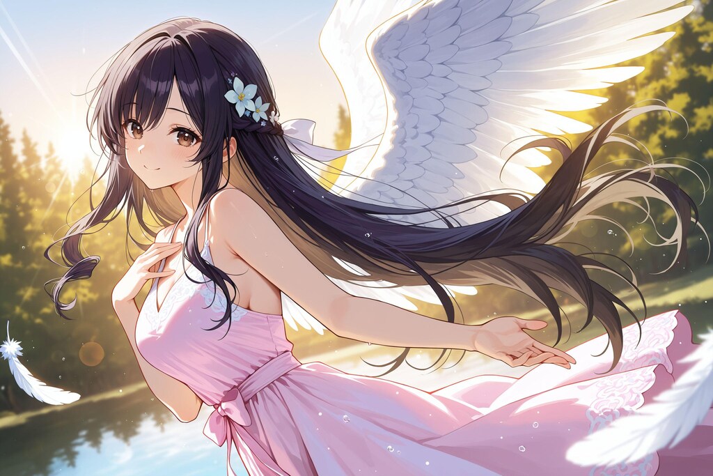 天使さん頑張ります