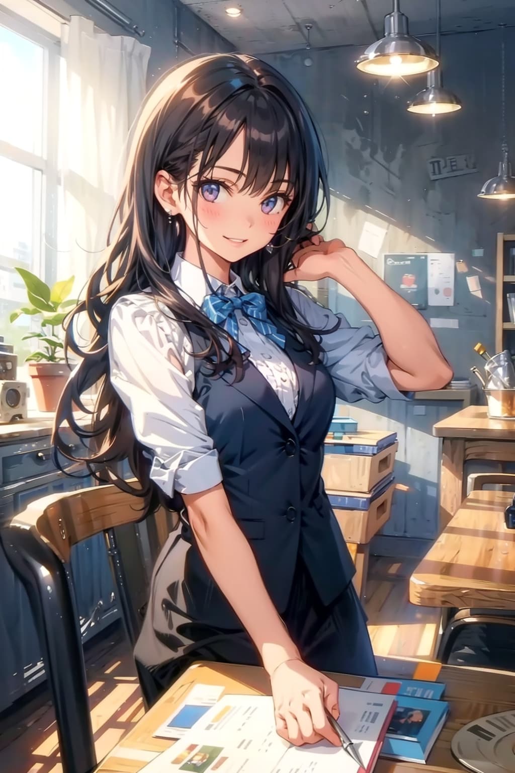 タキシードを着た少女