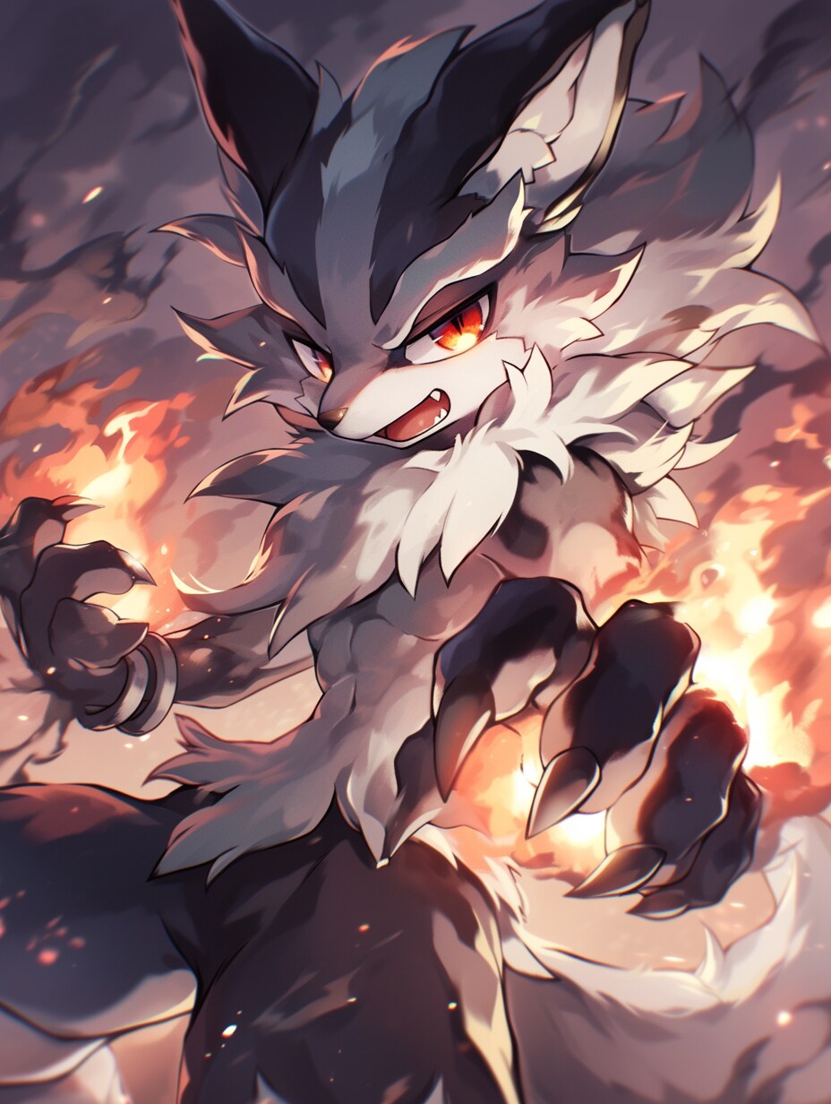 燃え上がる勇気の拳 | の人気AIイラスト・グラビア