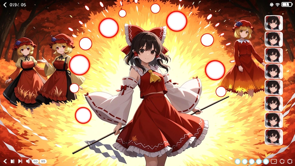 東方ゲーム風