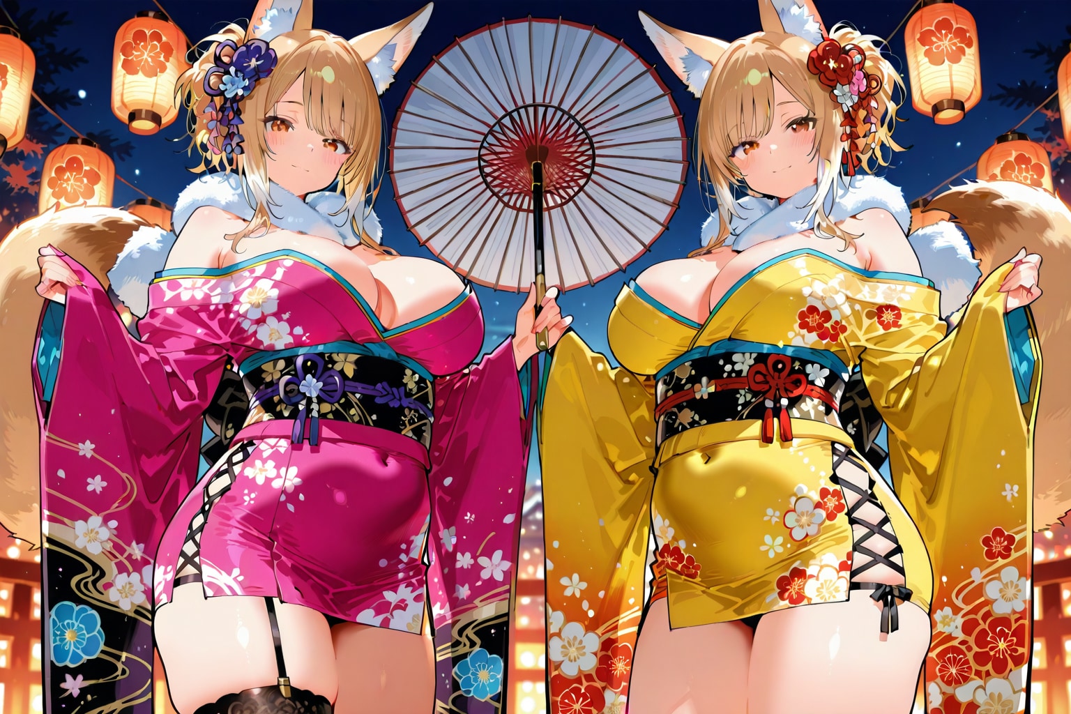 新春！おキツネ祭り