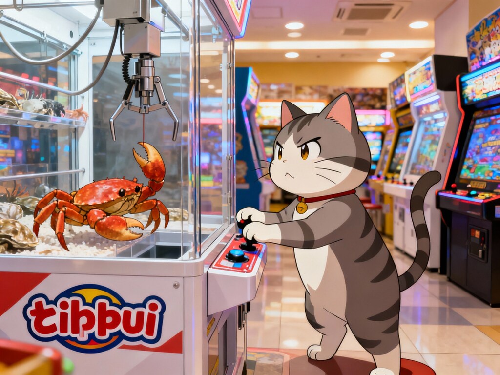 かにをねらうんだな