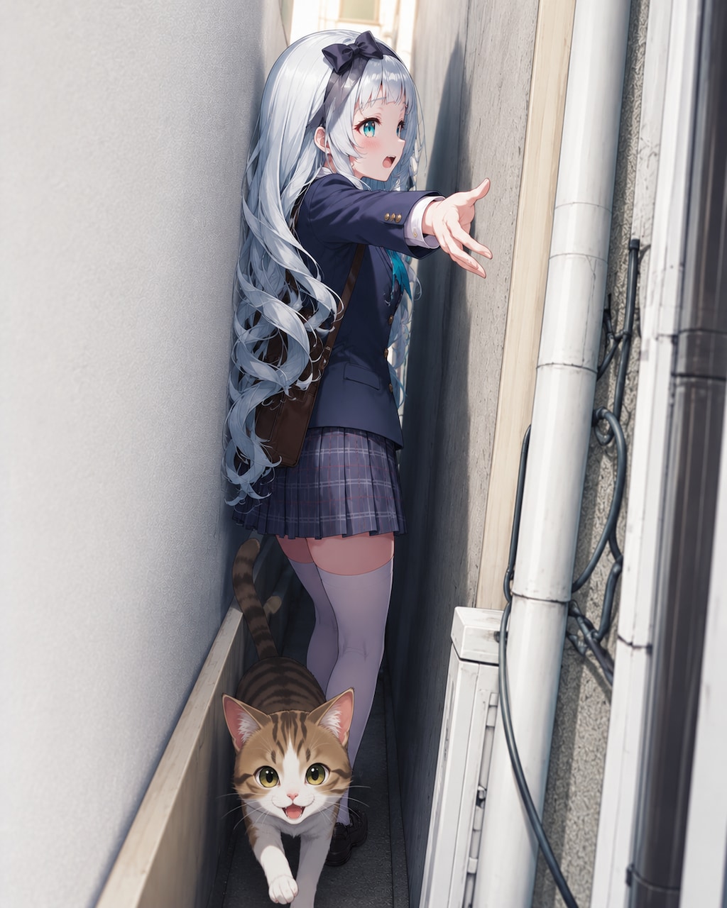 子猫を追いかけて