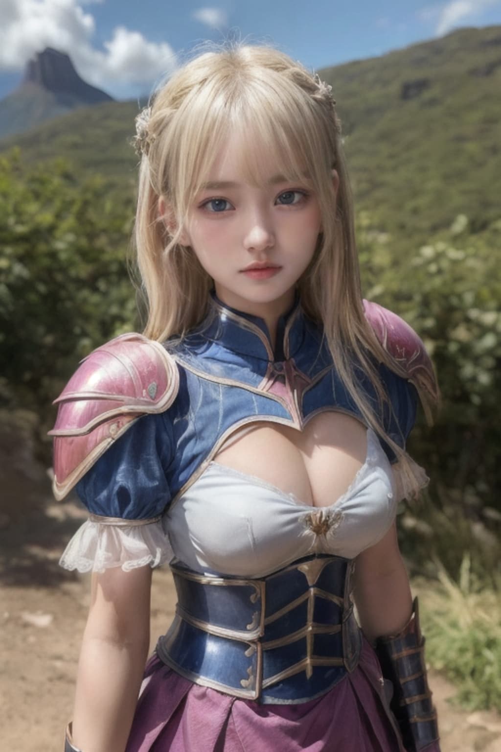 冒険中のおぱ戦士