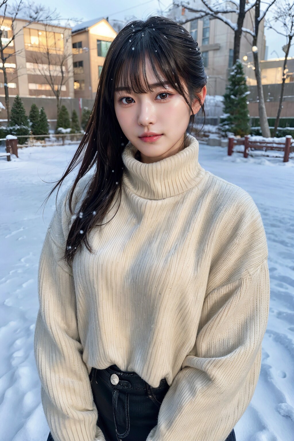 雪ポートレート 8/8