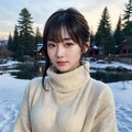 雪ポートレート 8/8 9枚目