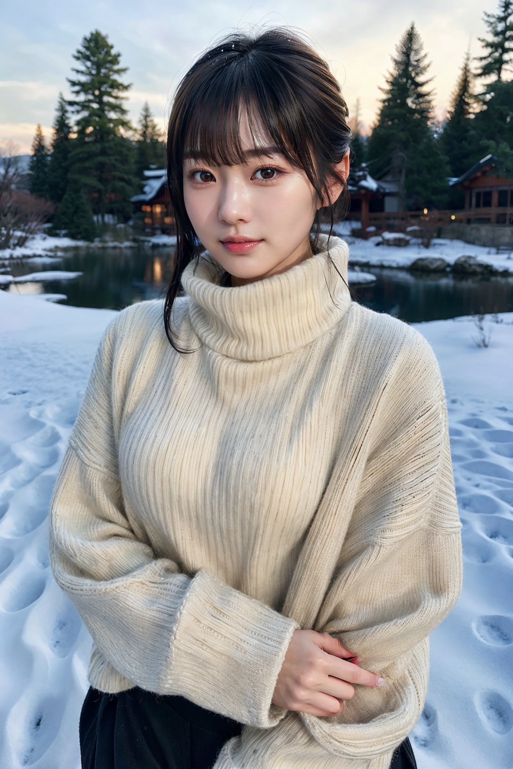 雪ポートレート 8/8