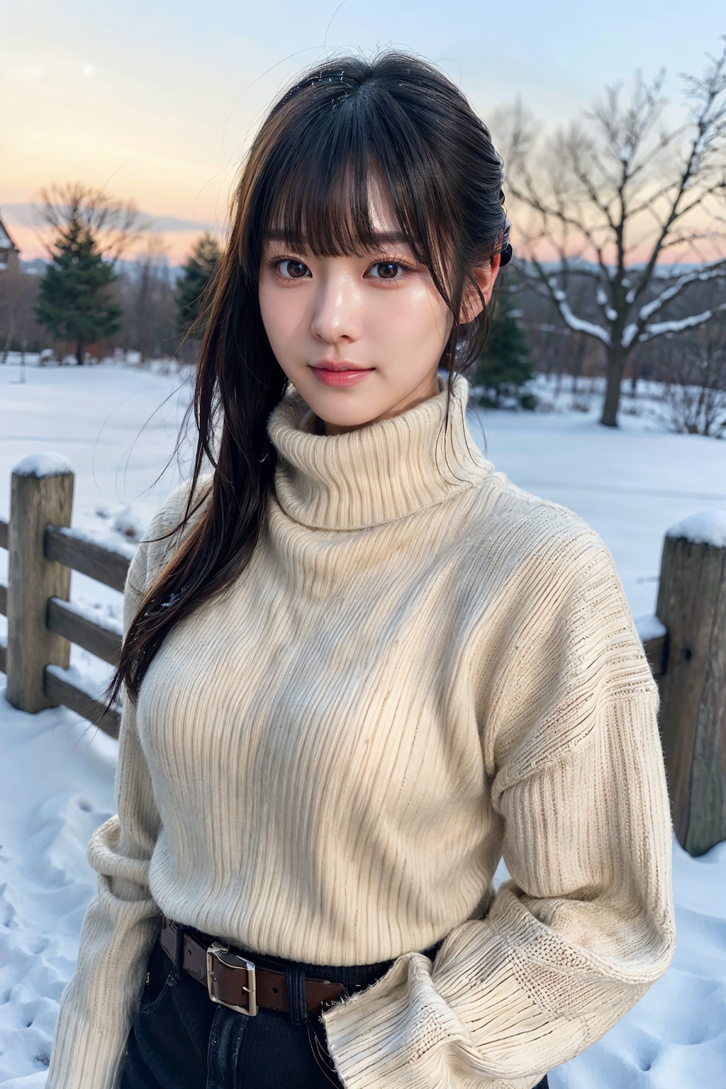 雪ポートレート 8/8