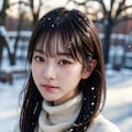 雪ポートレート 8/8 2枚目