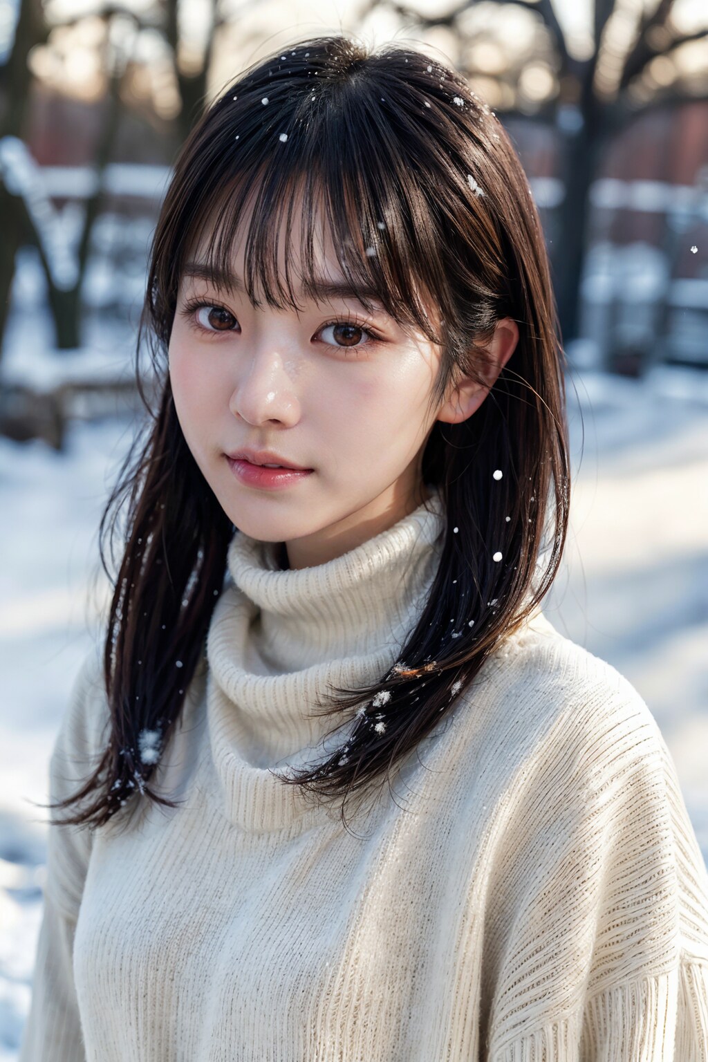 雪ポートレート 8/8