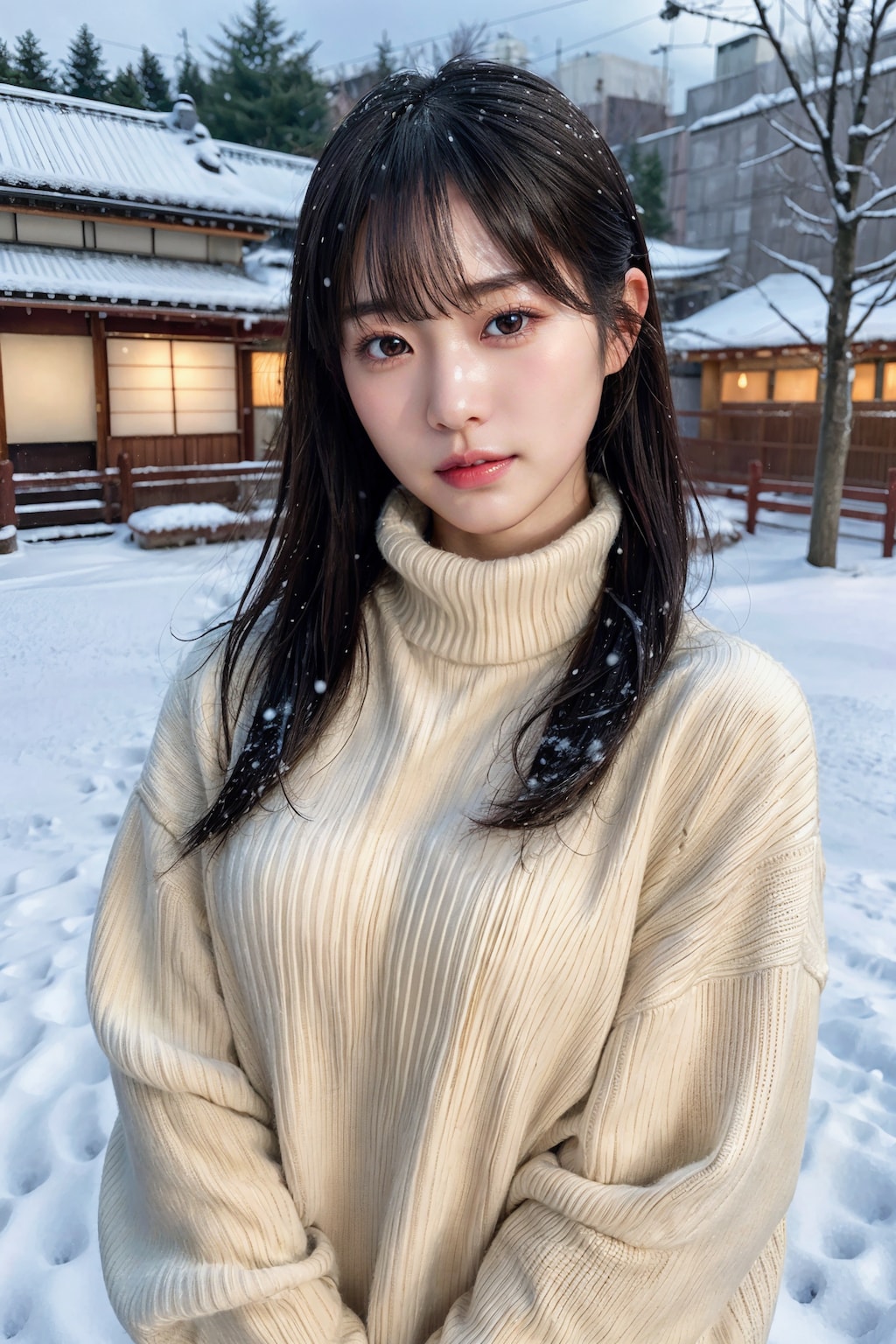 雪ポートレート 8/8