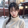 雪ポートレート 8/8 3枚目