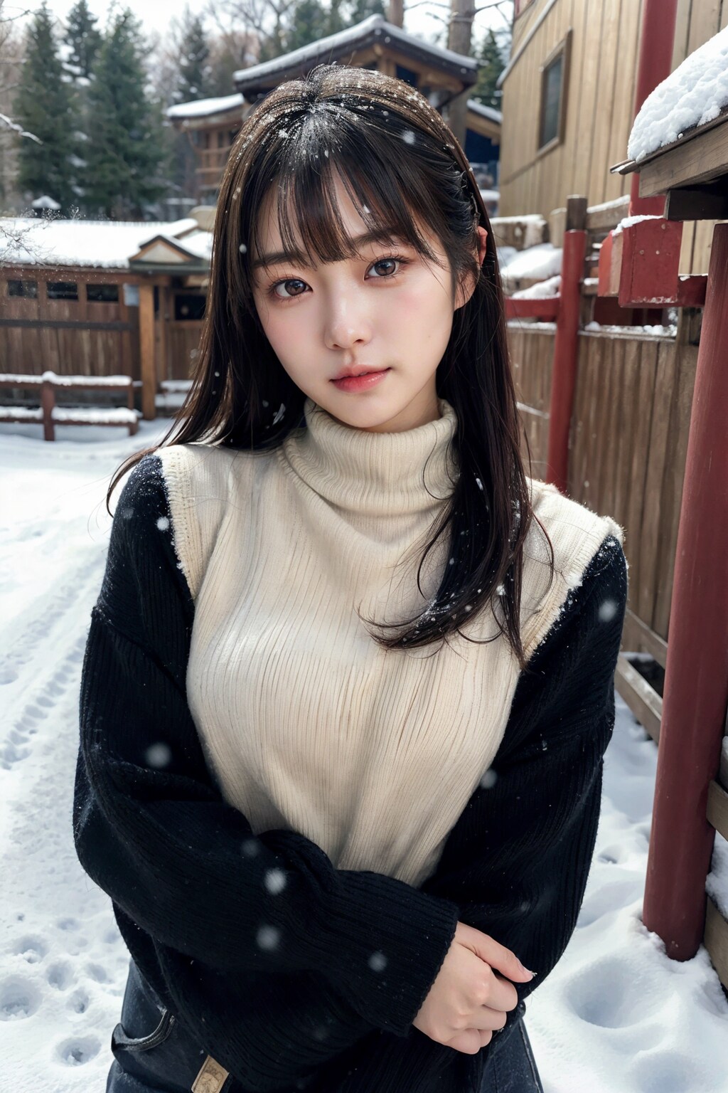 雪ポートレート 8/8