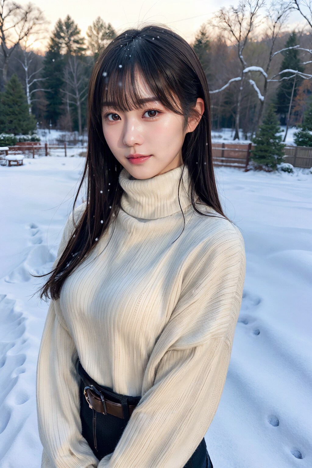 雪ポートレート 8/8