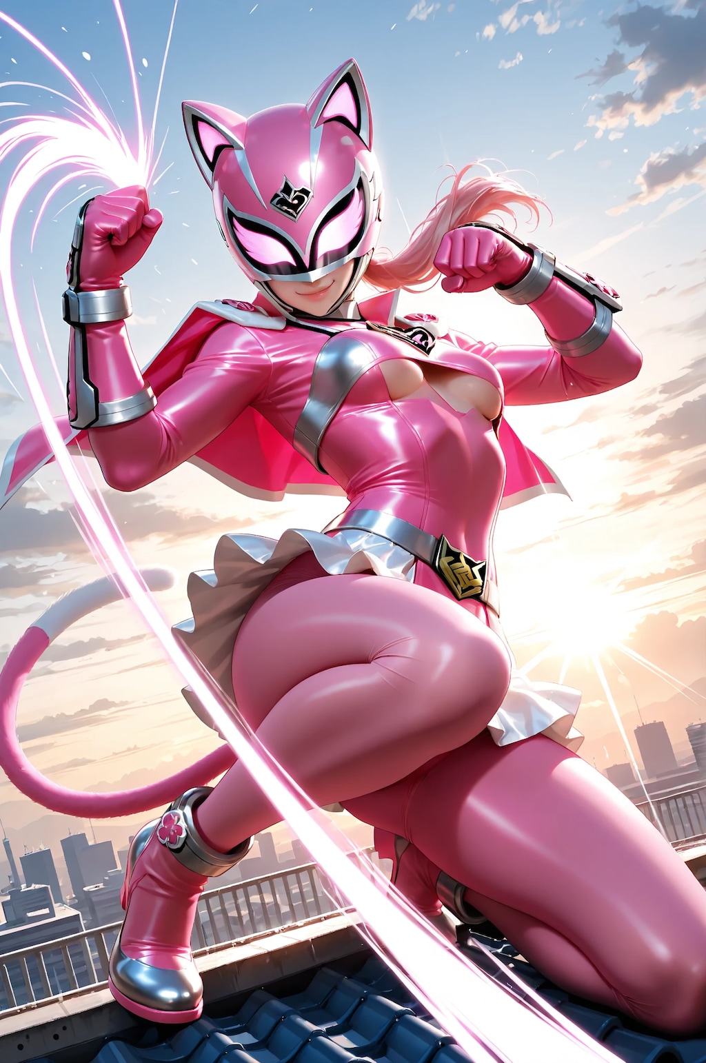 華星戦隊ミャオンジャー - 囚われのミャオピンク -