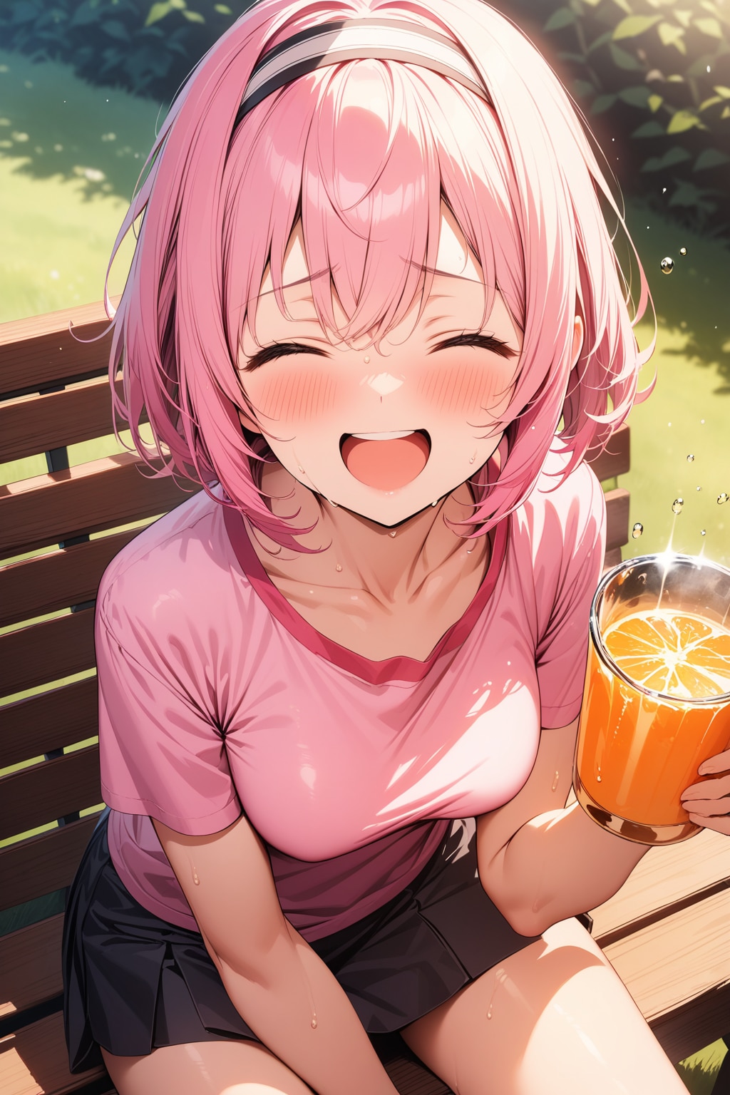 即落ち2コマ漫画×2