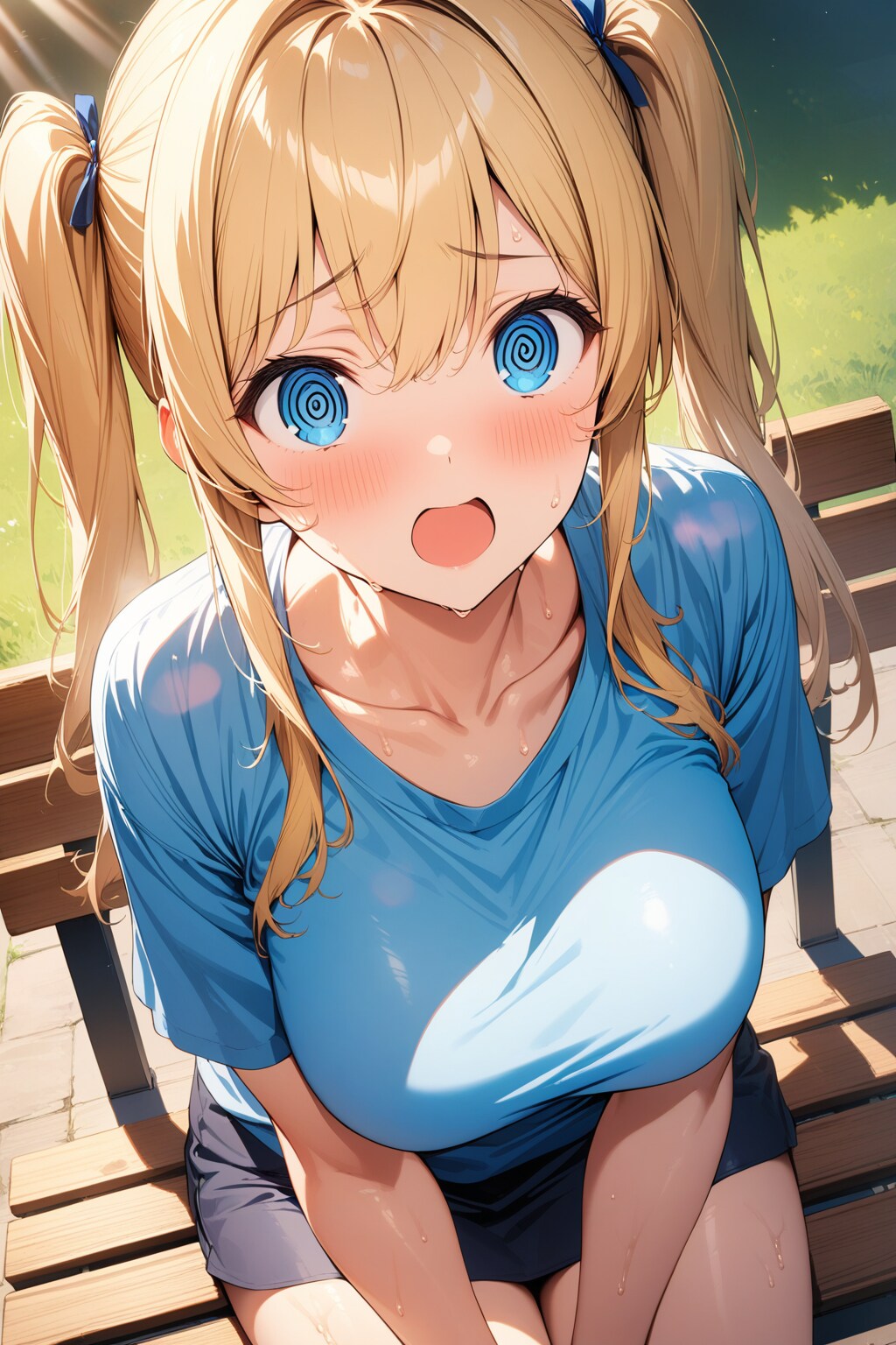 即落ち2コマ漫画×2