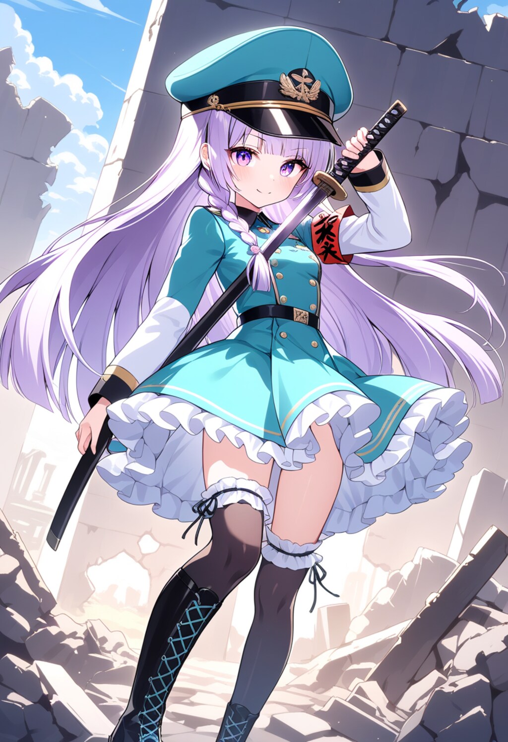 星莉奈(勝利は、我らの手の中に！)[days AI]