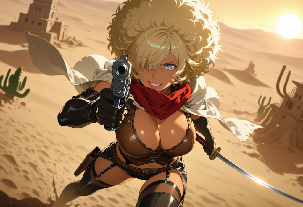 アフロサムライガンマン