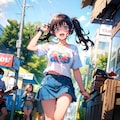 びっくり娘企画作品です 2枚目