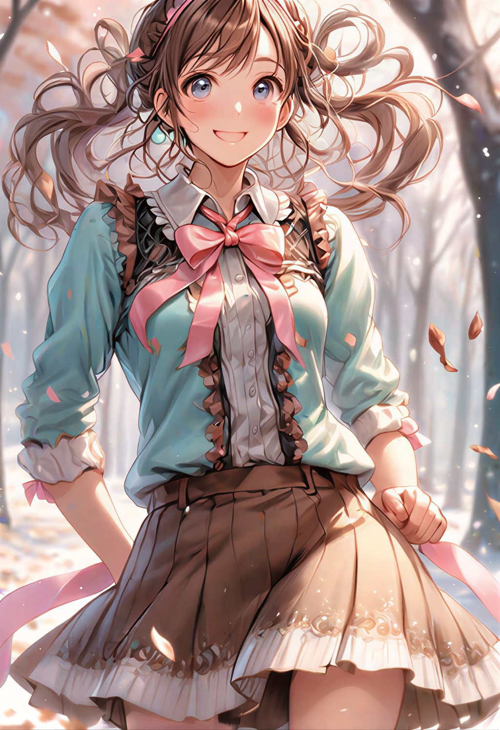 毎日寒いけど風邪ひかないでくださいね（私は元気ですよ～）