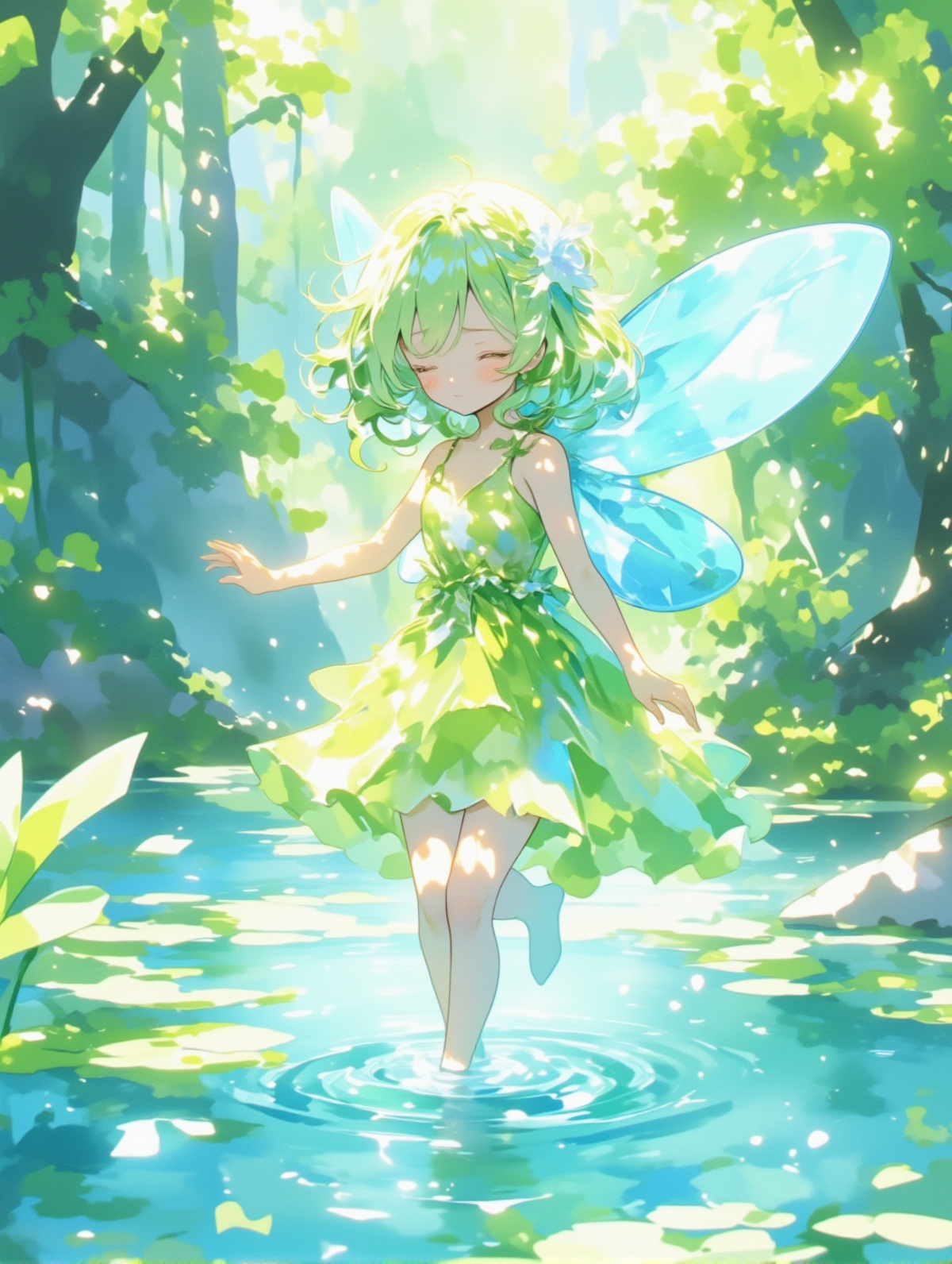 森の妖精_23 | の人気AIイラスト・グラビア