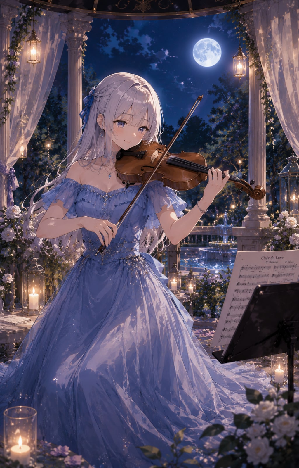 月夜の演奏会