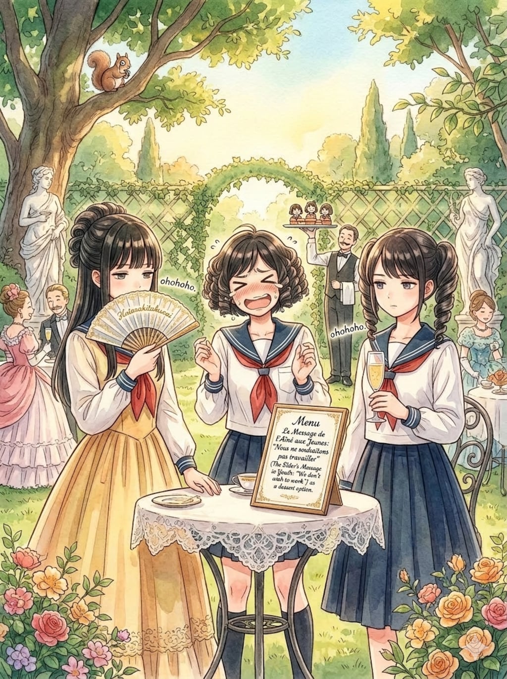 お嬢様ごっこ同好会　ドリルヘアこそ正義