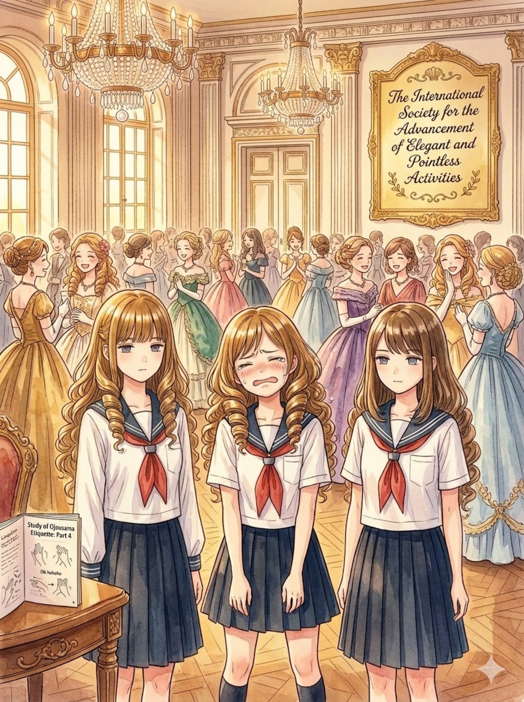 お嬢様ごっこ同好会　ドリルヘアこそ正義