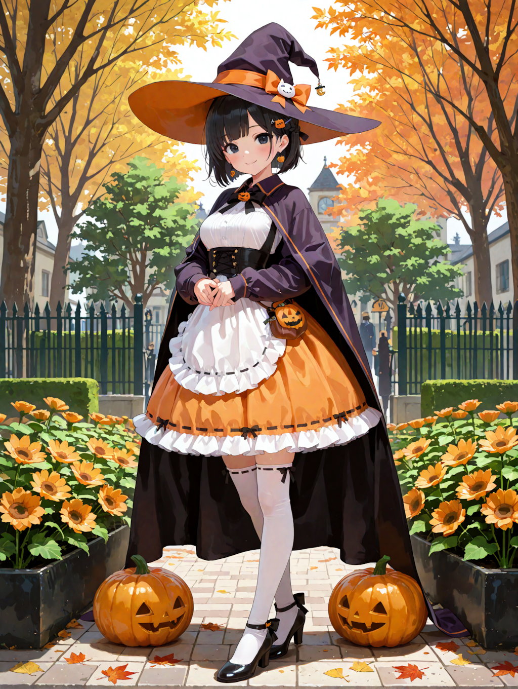 ハロウィンコスチュームの凜猫ちゃん