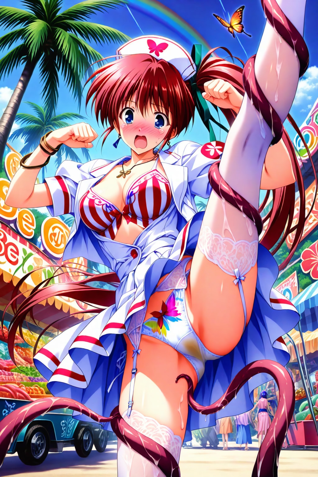 コミパ瑞稀のハイキック