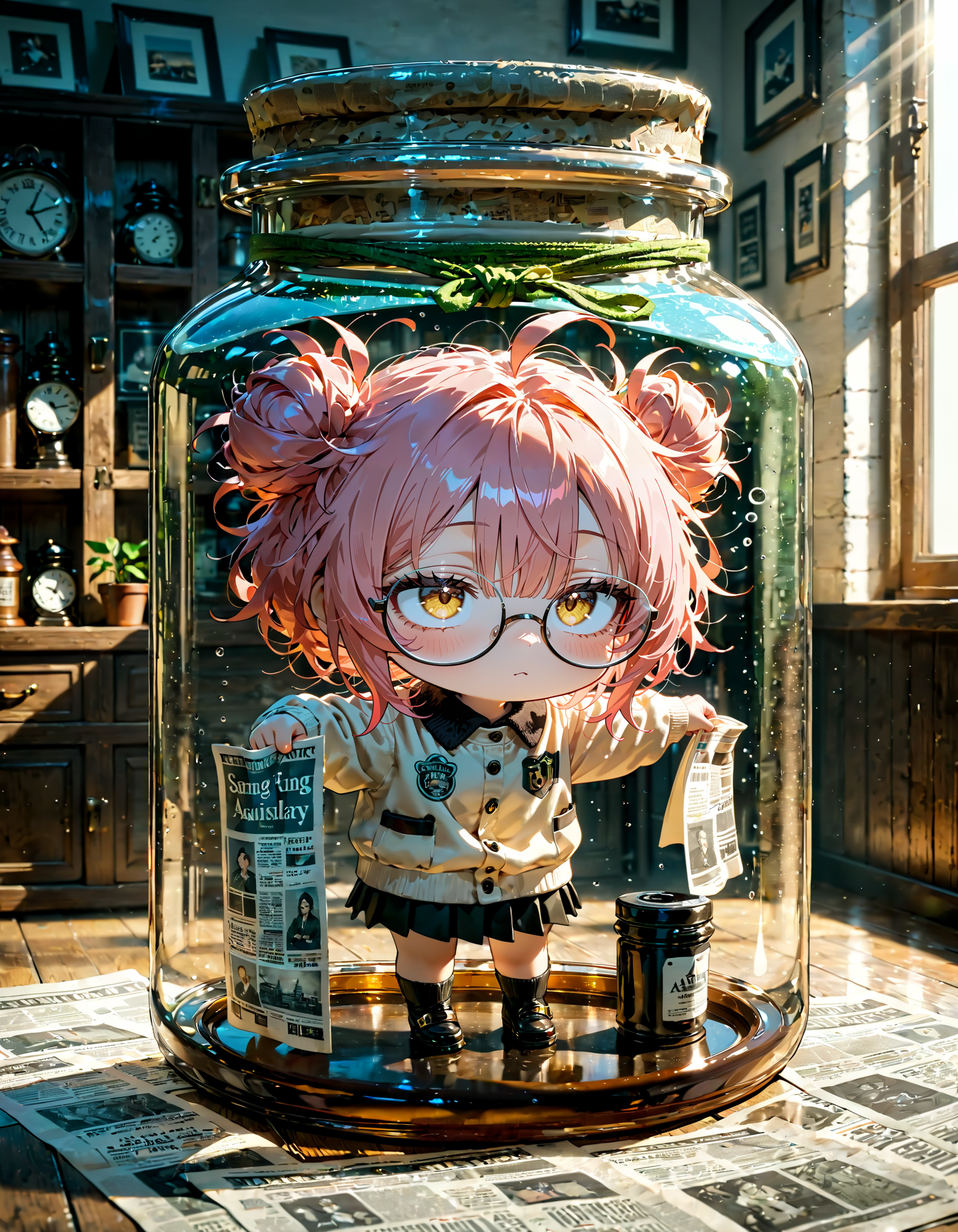 今日は何の日？　東京初の日刊新聞創刊日 | の人気AIイラスト・グラビア