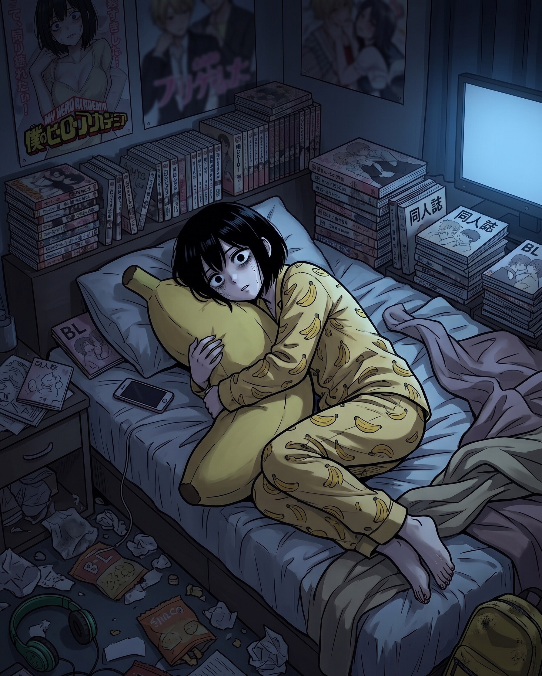 二日酔い | の人気AIイラスト・グラビア