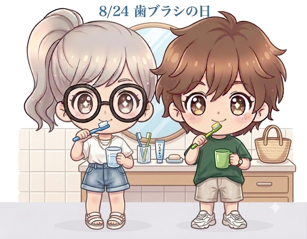 今日は「歯ブラシの日」