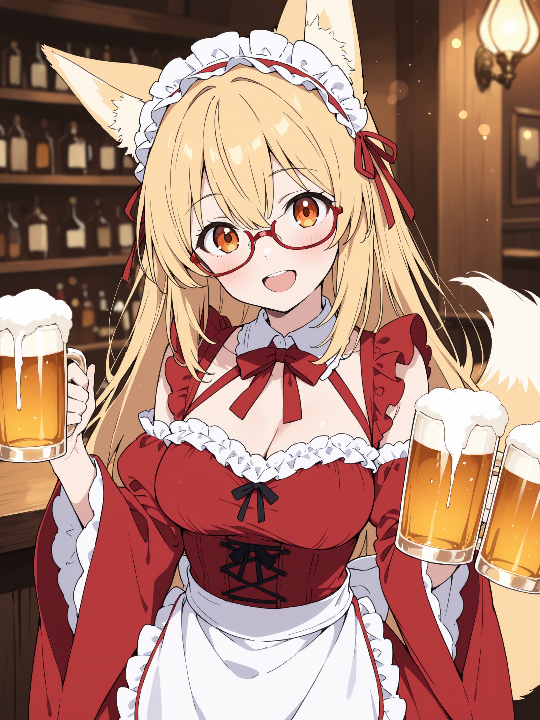 赤いきつねと緑のたぬきが居るお店