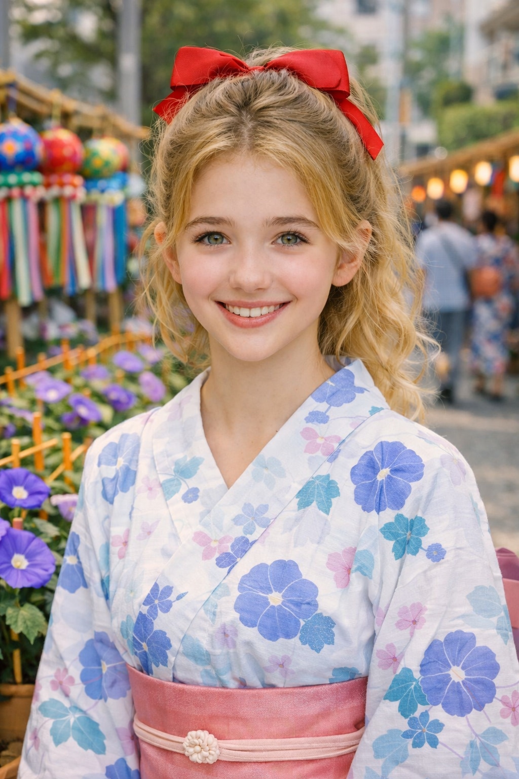 チャーミー⭐七夕⭐朝顔市の想い出