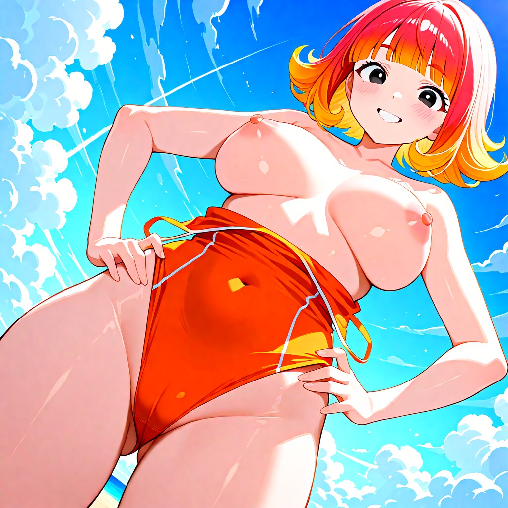 3コマ水着