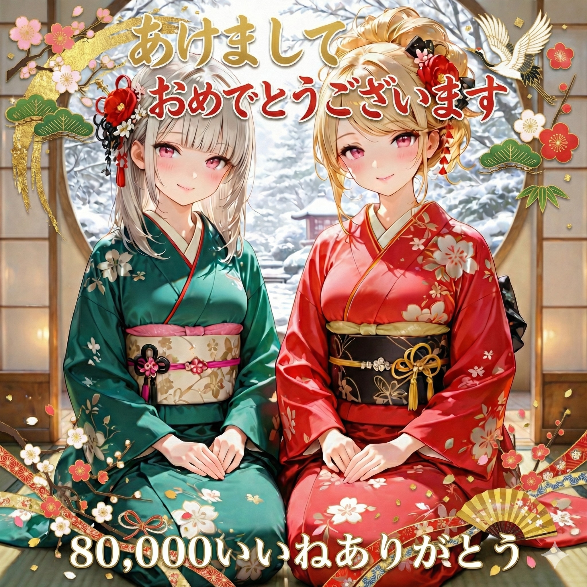 🎉㊗️80,000いいね＆999投稿🎉㊗️