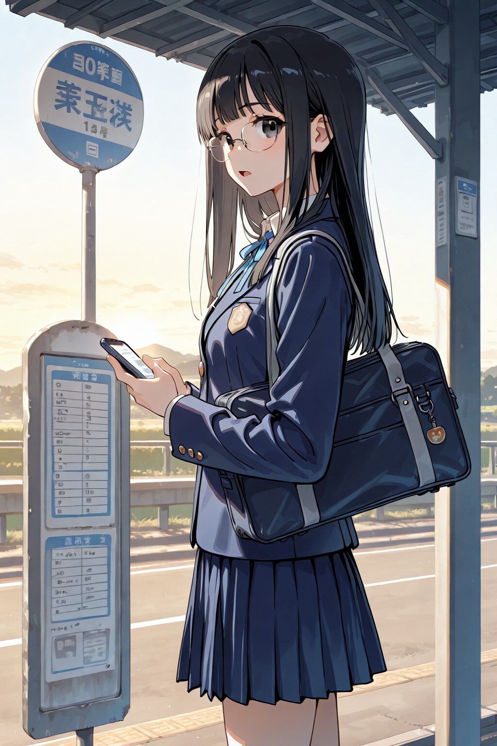 眼鏡×公立ダサ制服女子１５