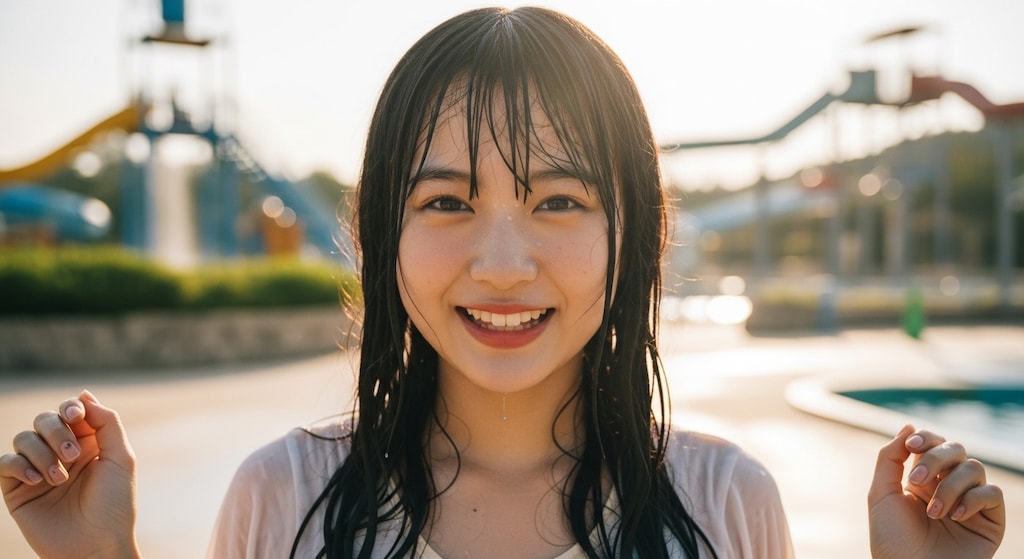 プールサイドさん