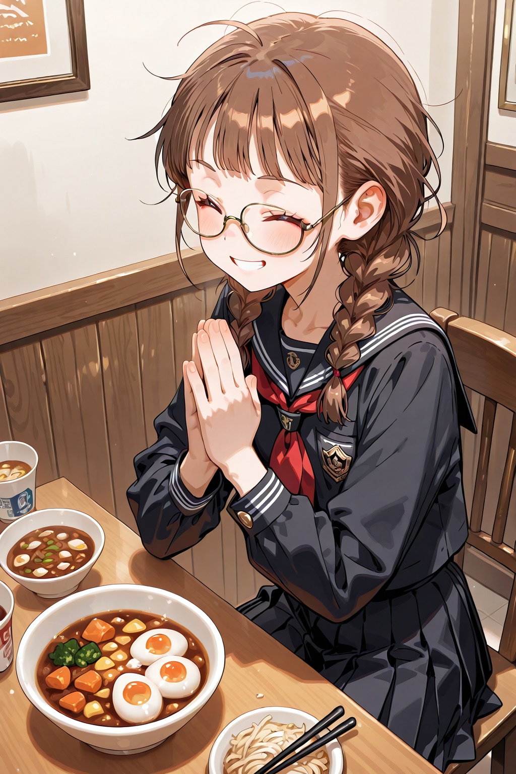 さきちゃん、豊橋カレーうどんを食すの巻