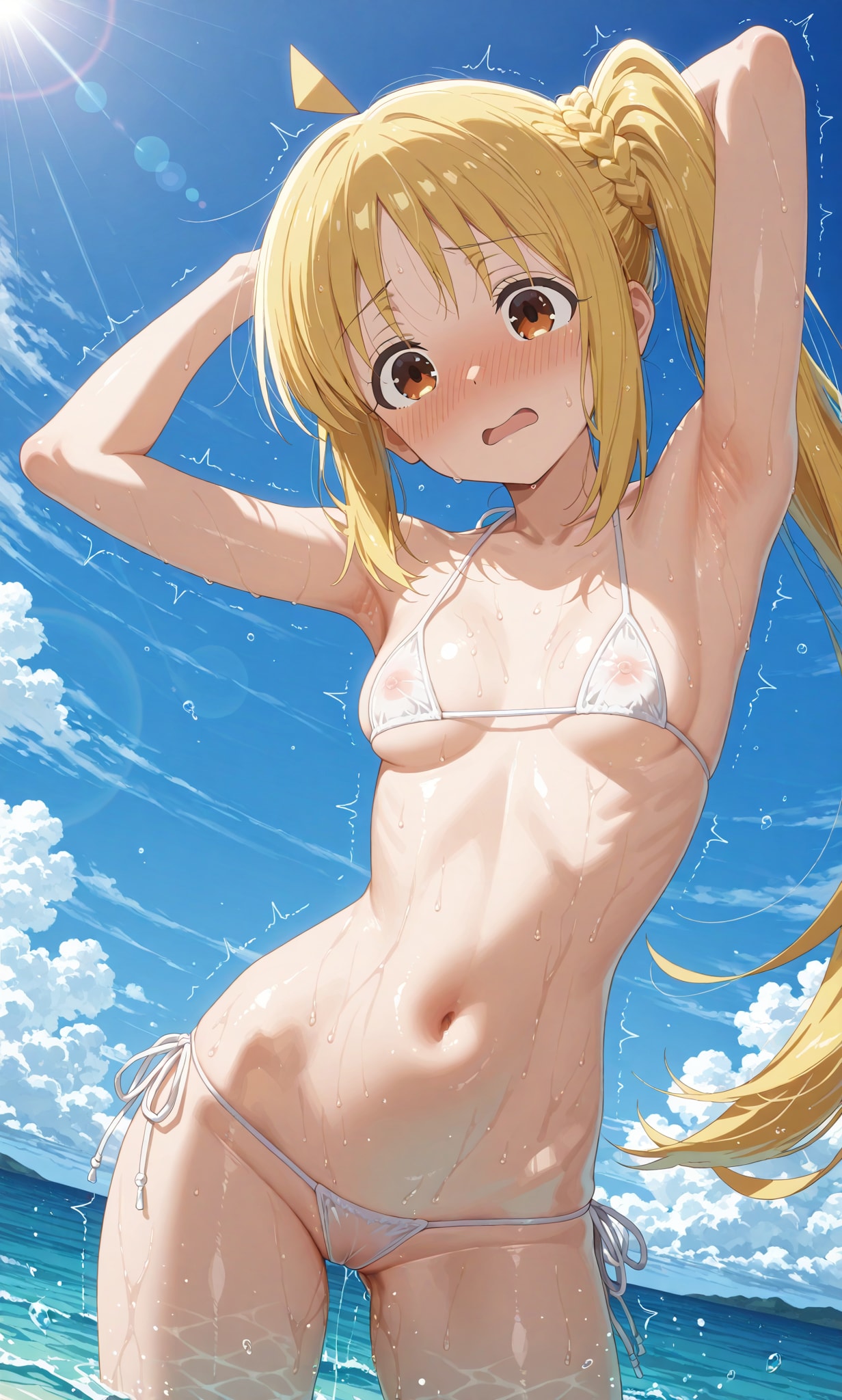 伊地知虹夏　シースルーマイクロビキニ＋ナニか