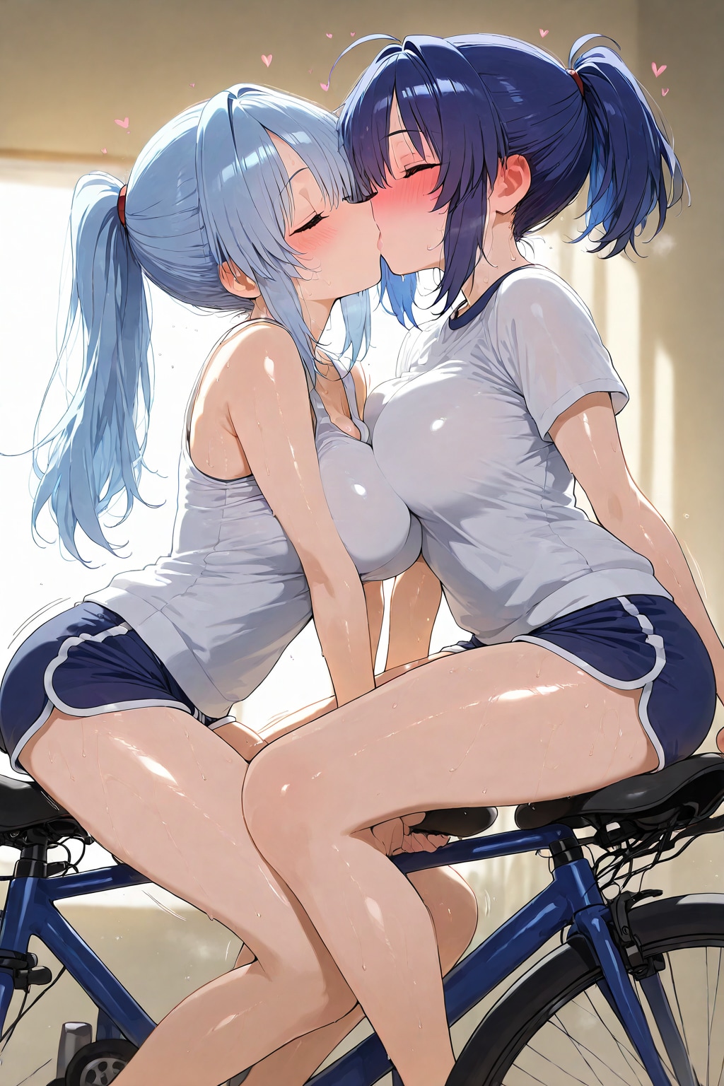 自転車で百合_AROMA